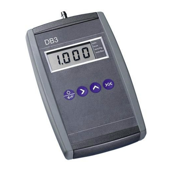 PCE Instruments DM3 Instrucciones De Uso