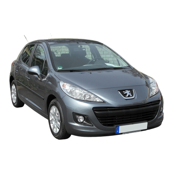 PEUGEOT 207 COMPACT Manual Del Usuario