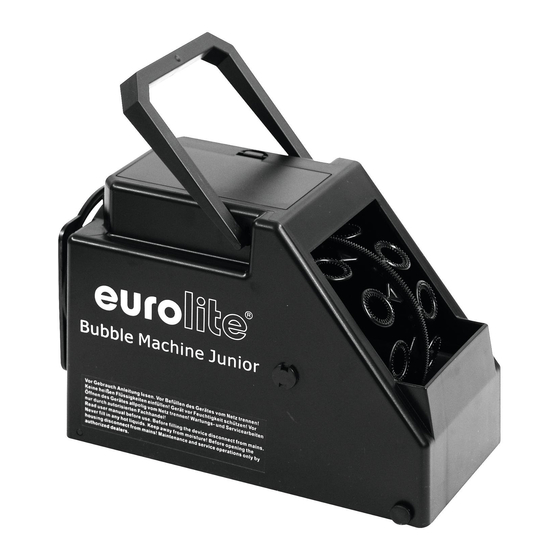 EuroLite Junior Serie Manual Del Usuario