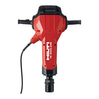 Hilti TE 3000-AVR Manual De Instrucciones