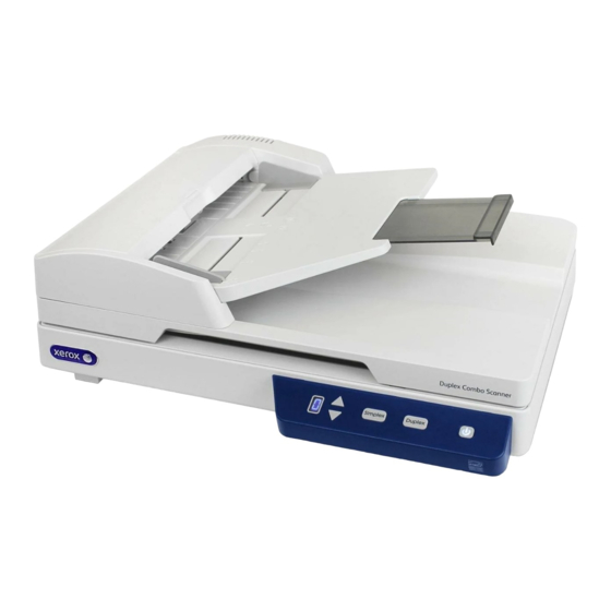 Xerox Simplex Combo Scanner Manuales