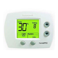 Honeywell Home HumidiPRO H6062 Instrucciones De Instalación