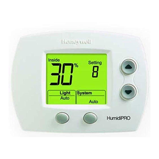 Honeywell Home HumidiPRO H6062 Instrucciones De Instalación