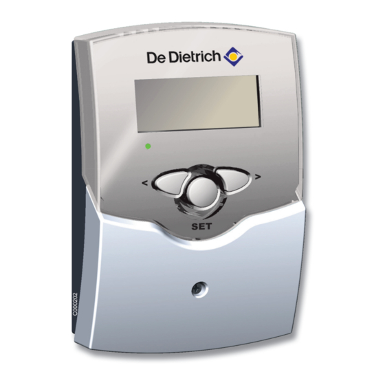 De Dietrich DIEMASOL B Instrucciones De Instalación