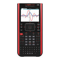 Texas Instruments TI-Nspire CX II-T CAS Guia