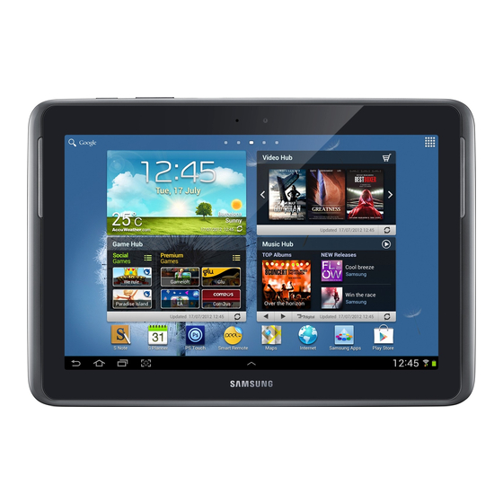 Samsung Galaxy Note 10.1 Manual De Usuario