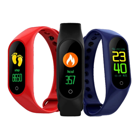 WEST Smart Band M3 Guia De Inicio Rapido