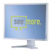 NEC MultiSync LCD2190UXp Manual Del Usuario