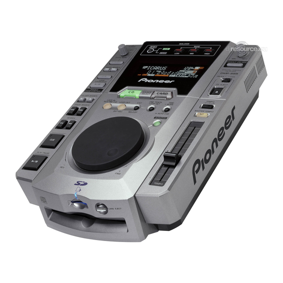 Pioneer DMP-555 Manual De Instrucciones
