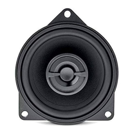 Focal ICBMW100 Manuales