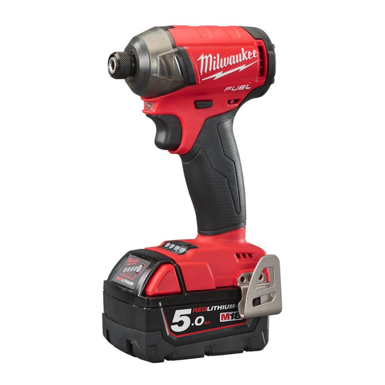 Milwaukee M18FQID-0X Manual Original