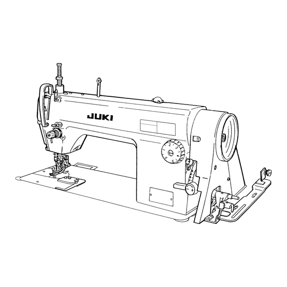 JUKI DLU-5490N Manual De Instrucciones