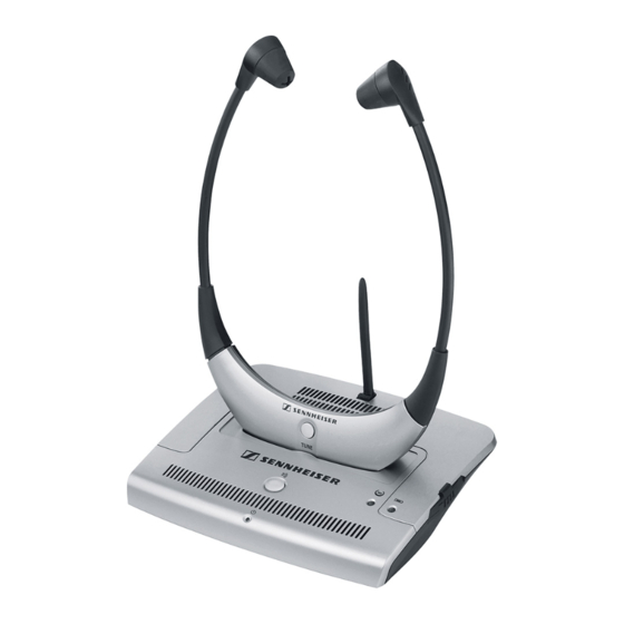 Sennheiser RS 4200 Instrucciones Para El Uso