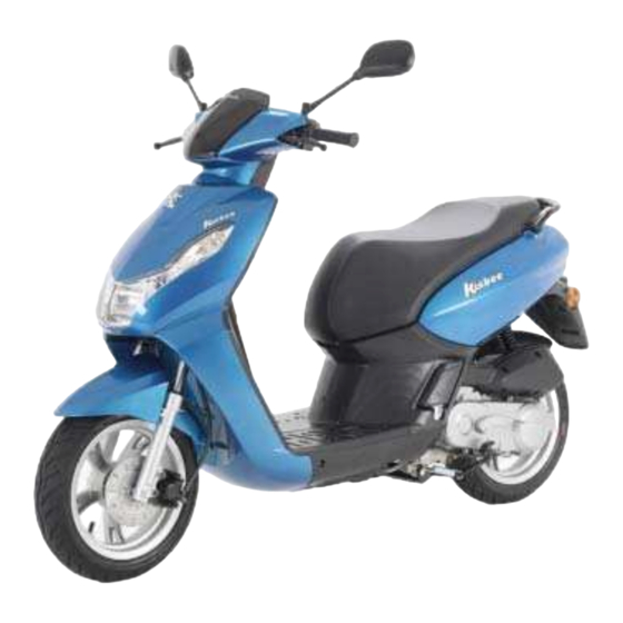 PEUGEOT SCOOTERS KISBEE Libreta De Mantenimiento