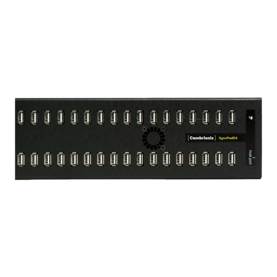 Cambrionix SP54 Manual Del Usuario