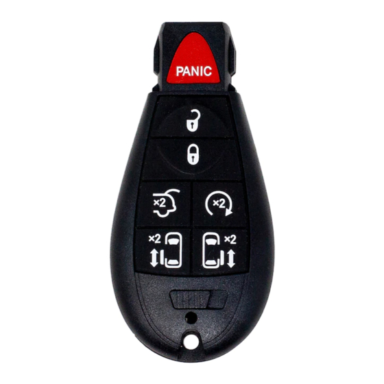 Car Keys Express Simple KEY CDPBA-7000 Guia Del Usuario