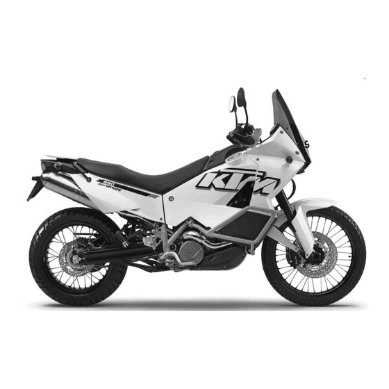 KTM 990 Adventure EU 2012 Manual De Instrucciones