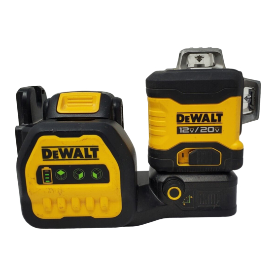 DeWalt DCLE34030G-QU Manual Del Usuario