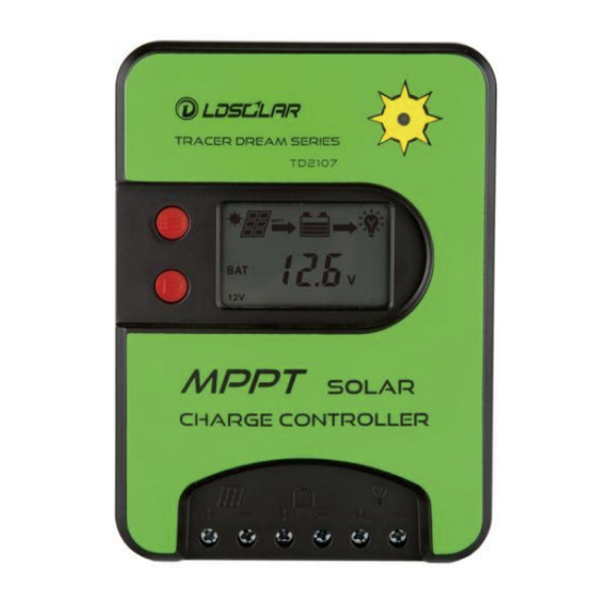 Ldsolar MPPT 12V/24V Manual De Instrucciones