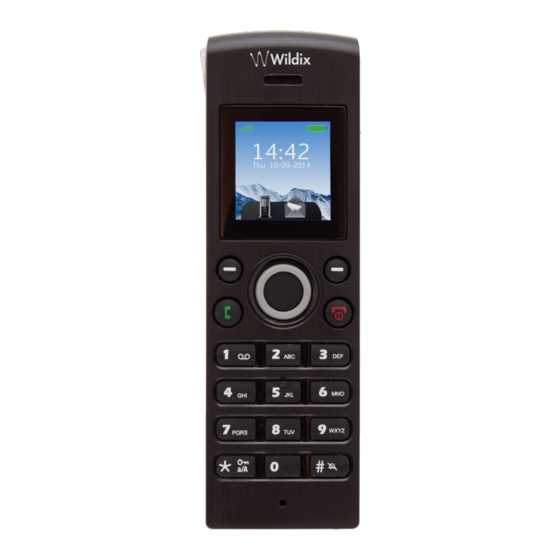 Wildix W-AIR 70 Guía De Usuario