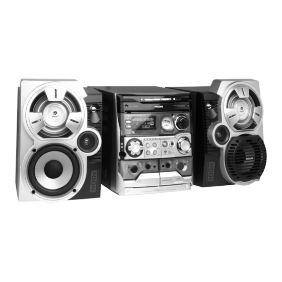 Philips FW-C717 Manual Del Usuario