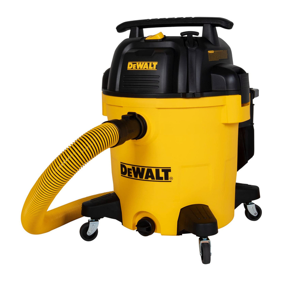 DeWalt DXV12P Manual De Instrucciones