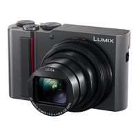 Panasonic Lumix DC-TZ200 Instrucciones De Funcionamiento Para Características Avanzadas