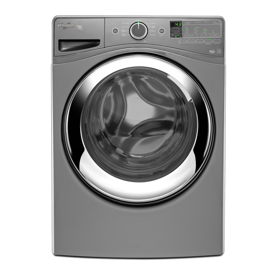 Manual de Whirlpool W10656458A