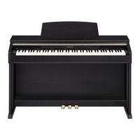 Casio Celviano AP-420 Guia Del Usuario