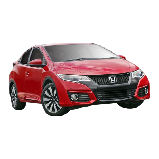 Honda Civic 2016 Manual De Instrucciones