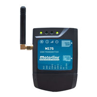 Motorline professional M175 Manual Del Utilizador/Instalador