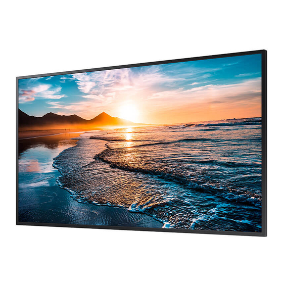 Samsung QH43R Manual Del Usuario