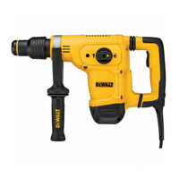 DeWalt D25811 Manual De Instrucciones