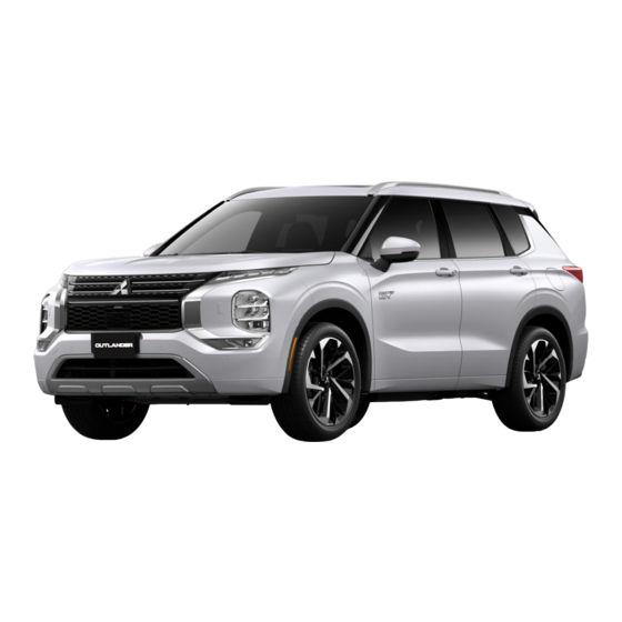 Mitsubishi MOTORS OUTLANDER PHEV 2023 Manual Del Conductor