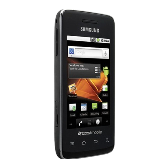 Samsung Galaxy Prevail Manual Del Usuario