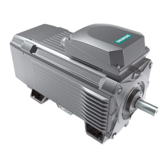 Siemens SIMOTICS Serie Instrucciones De Servicio