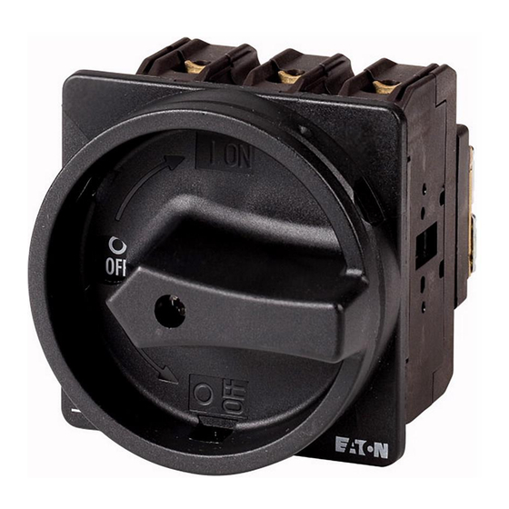Eaton P3 Serie Instrucciones De Montaje