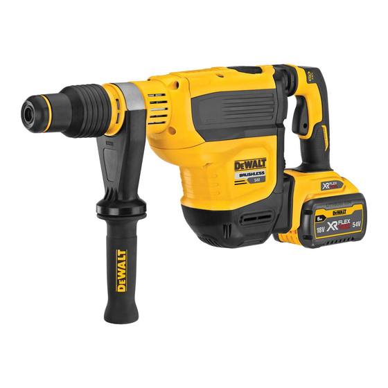 DeWalt DCH614 Manual De Instrucciones