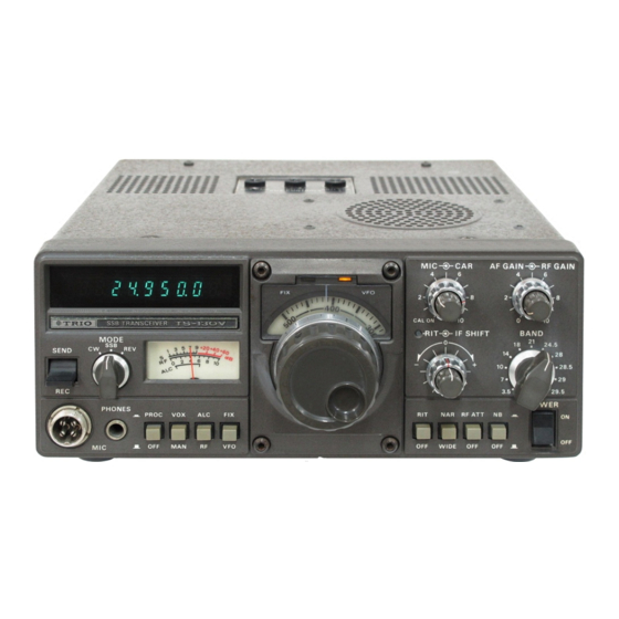 Kenwood TS-130S Manuales