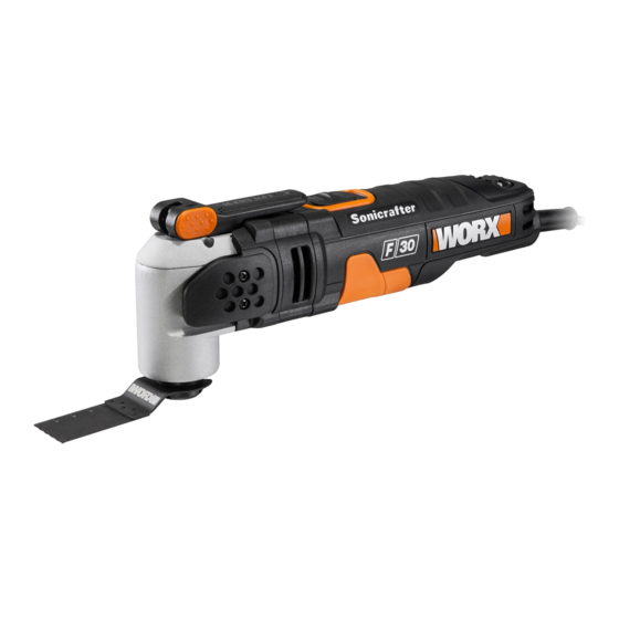 Worx Sonicrafter WX680 Manuales