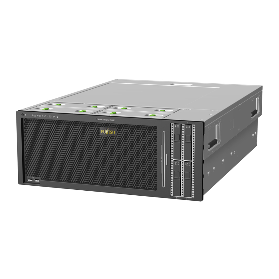 Fujitsu SPARC Enterprise T5440 Guía De Administración