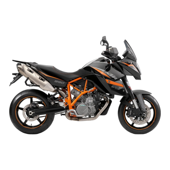 KTM 990 Supermoto T EU 2013 Manuales