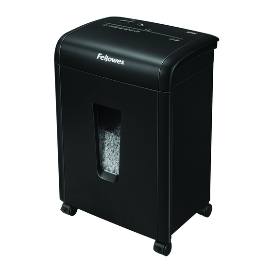 Fellowes POWERSHRED 62MC Manual Del Usuario