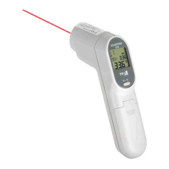 TFA ScanTemp 410 Instrucciones Para El Manejo