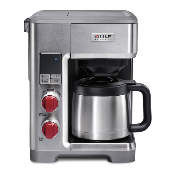 Wolf Gourmet WGCM100S Manual De Uso Y Cuidados
