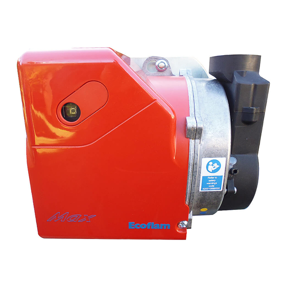 Ecoflam MAX 1 Manual Del Usuario