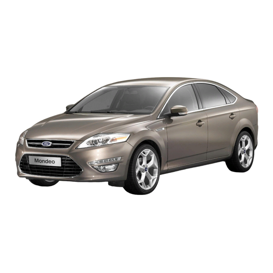 Ford MONDEO Manual Del Conductor