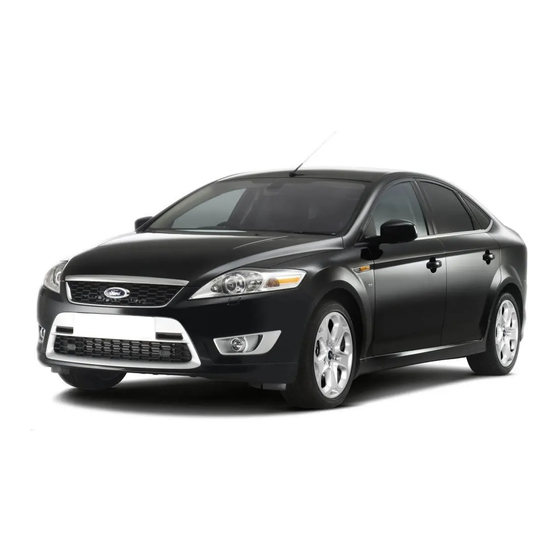 Ford Mondeo Manual Del Propietário