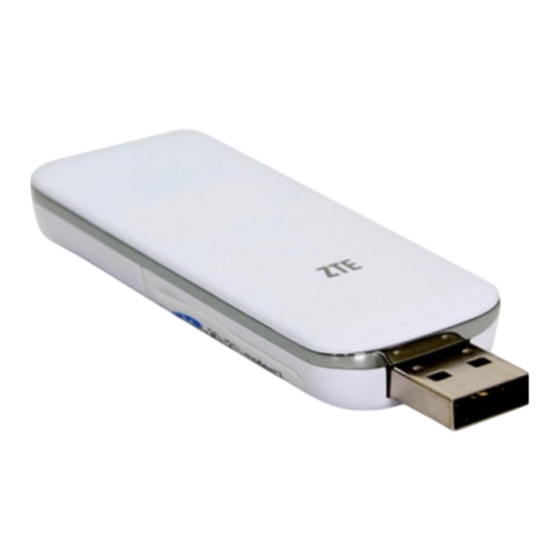 ZTE MF668A Guía Rápida