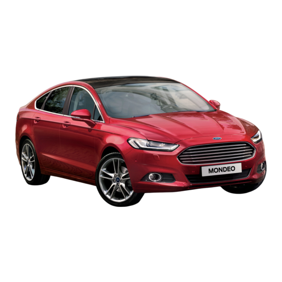 Ford MONDEO Manual Del Conductor
